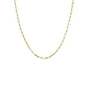 Adina Eden Shiny Baby Mariner Chain Necklace