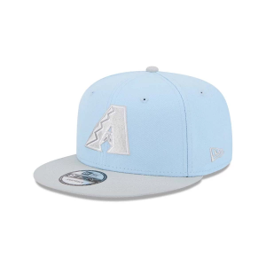Arizona Diamondbacks New Era Cooperstown 2 Tone 9Fifty Adjustable Hat One Size Light Blue