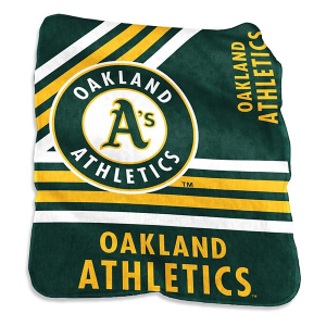 Logo Brands Oakland Athletics 50x60 Raschel Throw