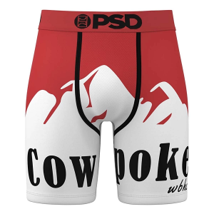 Men's PSD Whiskey Bent Cowpoke Boxer Briefs Underwear XLarge Cowpoke