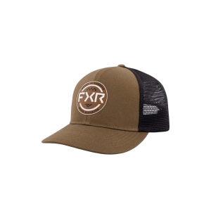 Men's FXR Moto Snowmobiling Snapback Hat One Size Canvas/Copper