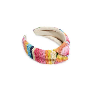 Shiraleah Chicago Rainbow Stripe Knotted Headband