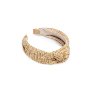 Shiraleah Chicago Woven Lurex Knotted Headband