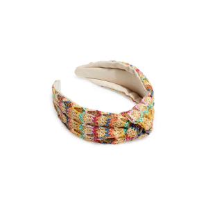 Shiraleah Chicago Paper Straw Knotted Headband