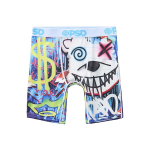 Boys' PSD Money Bear Boxer Briefs Underwear Small White