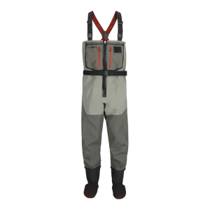 Men's Simms Freestone Z Stockingfoot Waders Adult 9-11 Smoke