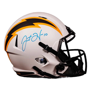 Fanatics Authentic Los Angeles Chargers Justin Herbert #10 Autographed Mini Helmet