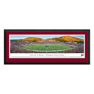 Blakeway Panoramas Montana Grizzlies Deluxe Framed Stadium Photo
