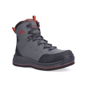 Men's Simms Freestone Felt Sole Fly Fishing Wading Boots Outdoor 10 Gunmetal