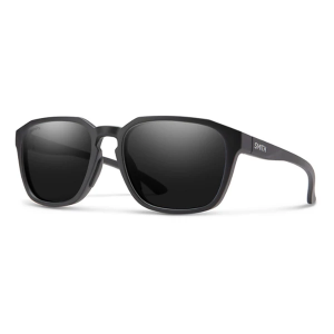 Men's Smith Contour Polarized Sunglasses Matte Black/Polarized Black