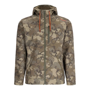Men's Simms Rogue Fleece Hoodie Softshell Jacket XLarge Regiment Camo Olive Drab