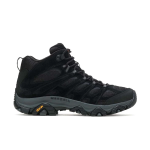 Men's Merrell Moab 3 Mid Hiking Boots Outdoor 7.5 Black Night