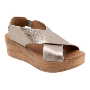 Women's Bueno Naomi Sandals 42 Taupe Metallic