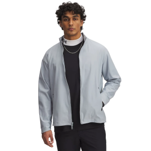 Men's Under Armour Unstoppable Non-Hood Windbreaker Medium Harbor Blue/Black