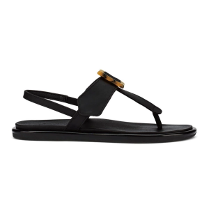 Women's OluKai La'i T-bar Sandals 9 Black / Black