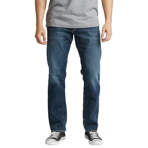 Men's Silver Jeans Co. Eddie Classic Athletic Fit Tapered Jeans Indigo 454 31 32