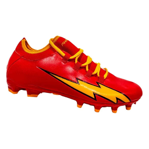Boys' Phenom Elite Velocity 2.0 The Flash Molded Football Cleats Big 6 Red