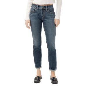 Women's Silver Jeans Co. Slim Fit Boyfriend Jeans Treble 32 29