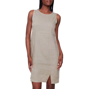 Women's Charlie B Linen Blend Shift Dress Medium Celadon