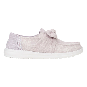 Women's HEYDUDE Wendy Bow Surf Wash Loafers Regular 8 Lilac