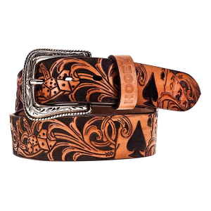 Men's Hooey Gambler Belt 40 Brown