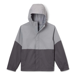 Boys' Columbia Hikebound II Rain Jacket Large Columbia Grey Heather