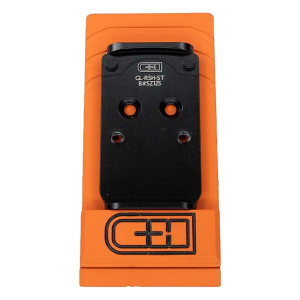 C&H Precision Pistol Red Dot Steel Adapter Plate for Glock MOS