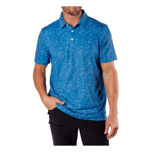 Men's Sunday Swagger Astro Polo Medium Blue