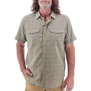 Men's Old Ranch Liam Button Up Shirt Medium Shadow