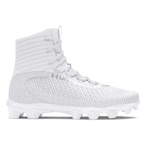 Men's Under Armour Highlight 2 RM Molded Football Cleats 13 White/Silver