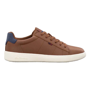 Men's Ben Sherman Hampton Sneakers sneakers-athletic-shoes 7.5 Regular Chestnut/British Navy/Whisper White