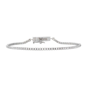 Adina Eden Classic SS Thin Tennis Bracelet
