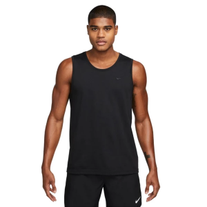 Men's Nike Primary Crew Neck Tank Top Small Black/Black
