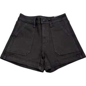 Women's Just Black Denim Original Utility Jean Shorts XSmall Black