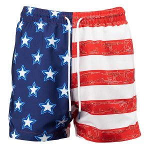 Men's Retro Rifle Old Glory Lounge Shorts 3XLarge Red/White/Blue