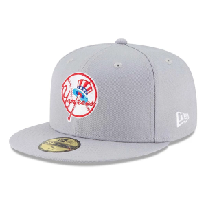 New York Yankees New Era 1946 Cooperstown 59Fifty Fitted Hat 7 7/8 Grey
