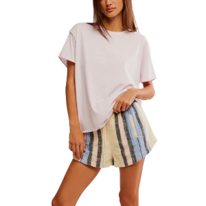 Women's Free People Nina T-Shirt Large Falling Petal