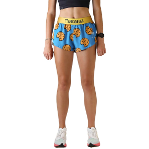 Women's ChicknLegs Split Shorts XSmall Cookie
