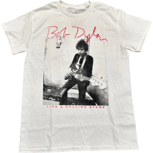 Women's Prince Peter Collection Bob Dylan T-Shirt Large White
