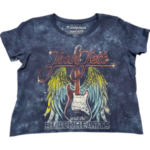 Women's Prince Peter Collection Joan Jett Wings T-Shirt XSmall Tie Dye
