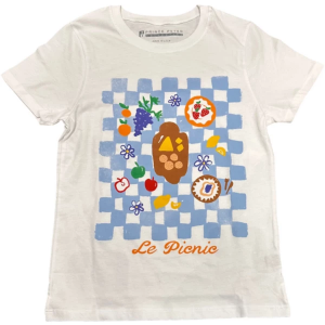 Women's Prince Peter Collection Picnic T-Shirt XSmall White