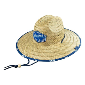 Retro Rifle Pineapple Grenade Sun Hat One Size Blue