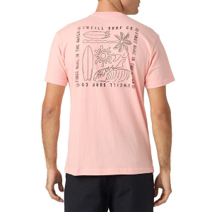Men's O'Neill Puzzle Pieces T-Shirt Medium Cinder Pink