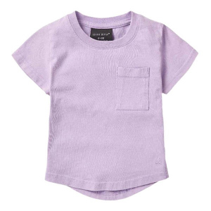 Little Bipsy Acid Wash Pocket T-Shirt Toddler 2/3T Purple