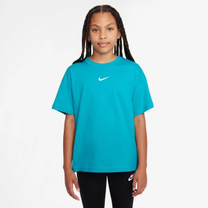 Girls' Nike Sportswear Essential Boyfriend T-Shirt XSmall Dusty Cactus