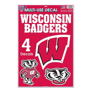 Wincraft Wisconsin Badgers 11"x17" Decal