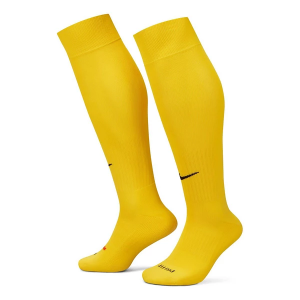 Adult Nike Classic 2 Cushioned Knee High Socks Small Yellow/Black Singles