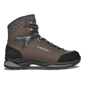 Men's Lowa Camino Evo GTX Waterproof Hiking Boots Outdoor 10.5 Brown/Graphite