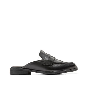Women's Cole Haan Stassi Penny Dress Mules Regular 8 Black Leather