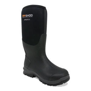 Men's Dryshod Legend MXT High Rubber Boots Outdoor 9 Black